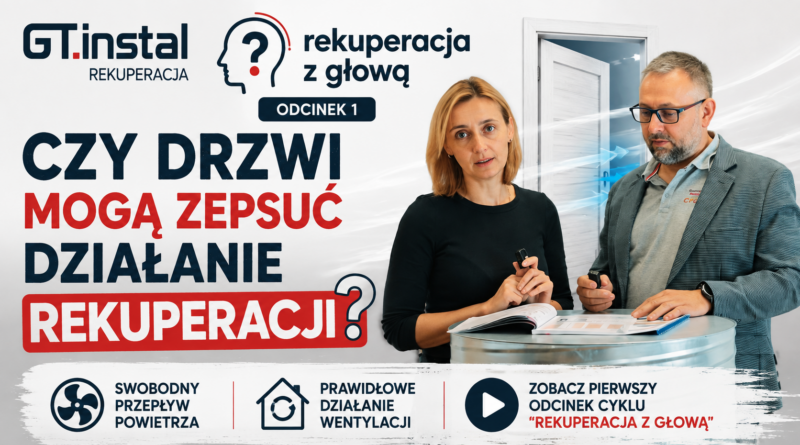 Drzwi wewnętrzne a rekuperacja – dlaczego mają znaczenie dla przepływu powietrza?