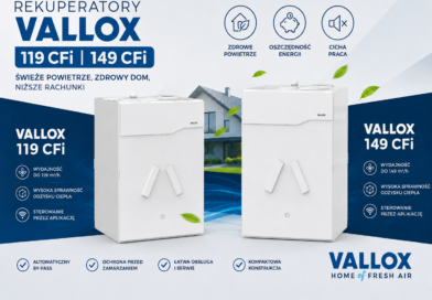 MyVallox 119 CFi i 149 CFi. Nowoczesne rekuperatory do domu jednorodzinnego
